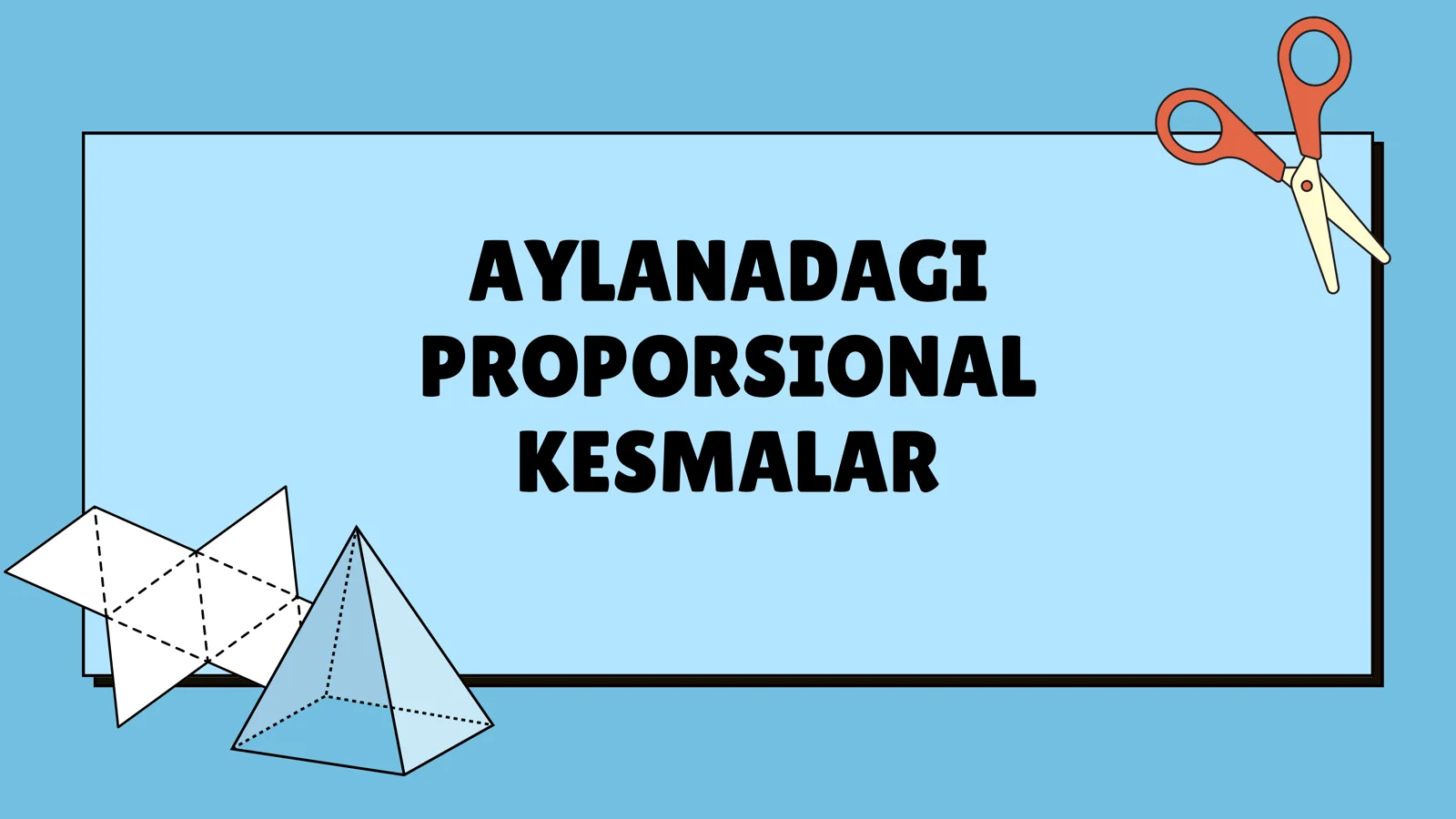Aylanada proporsional kesmalar