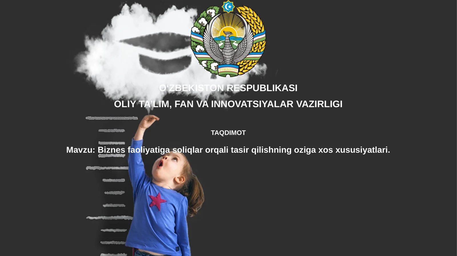 Soliq tizimining biznes faoliyatiga ta'siri