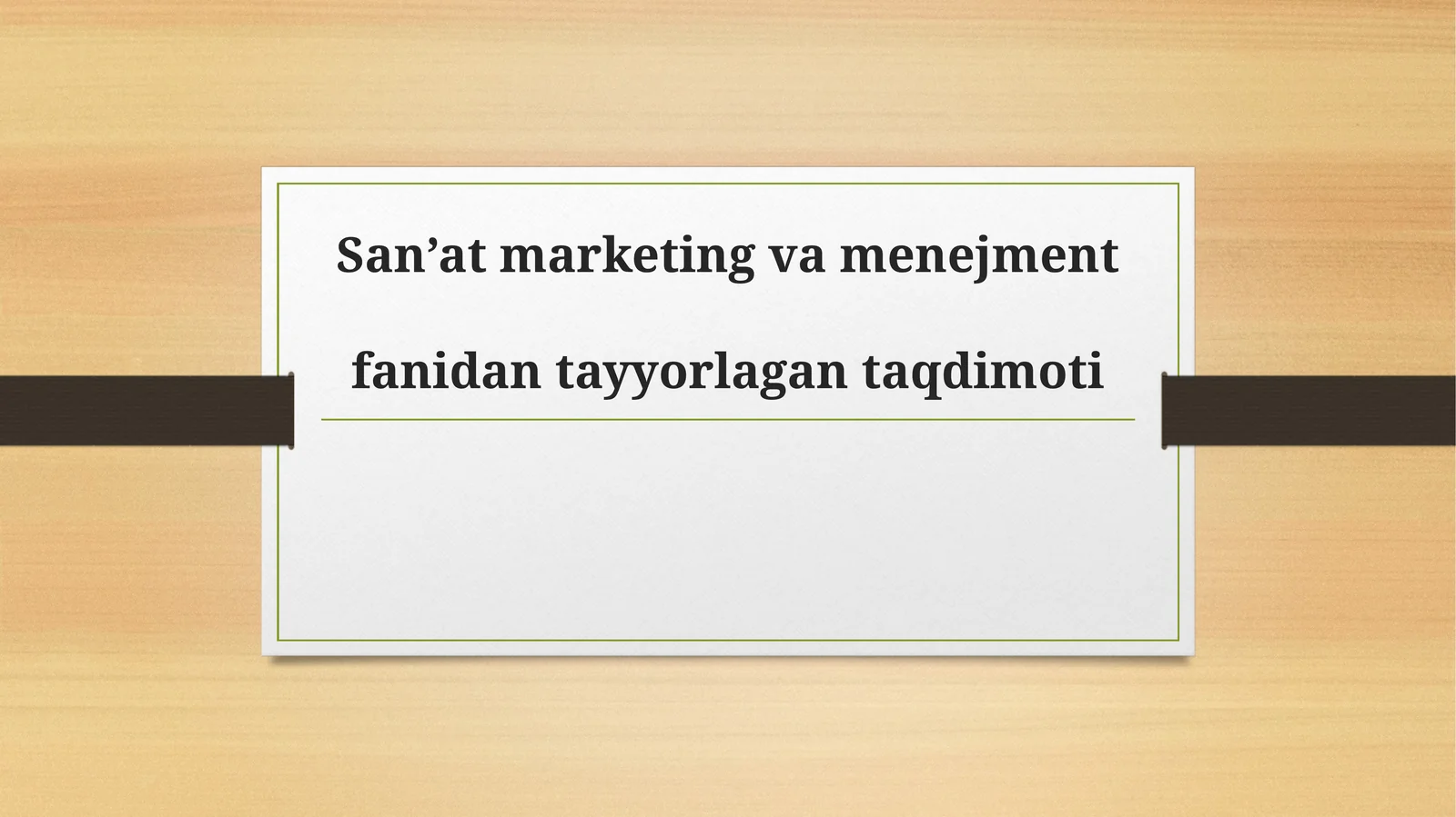 Tasviriy san’at menejmenti