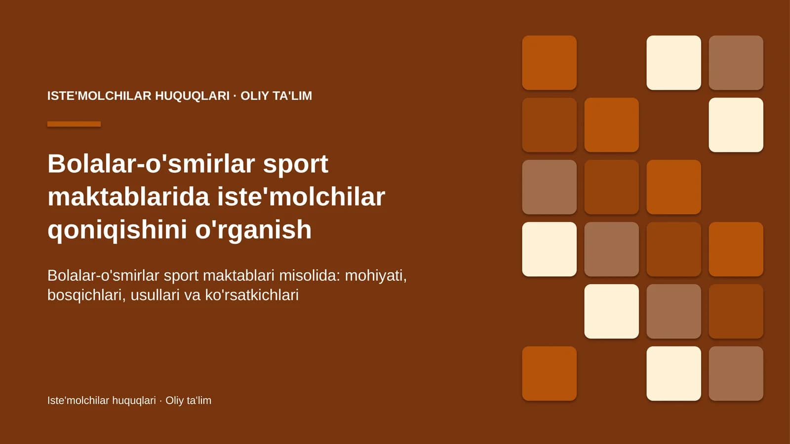 Bolalar-o'smirlar sport maktablari misolida: mohiyati, bosqichlari, usullari va ko'rsatkichlari