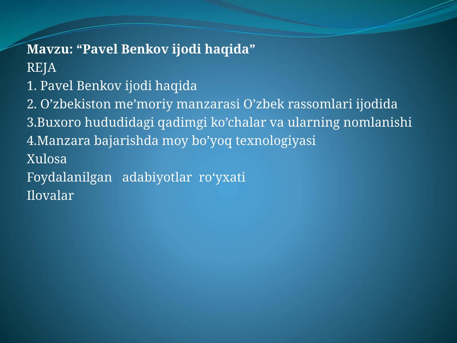 Pavel Benkov ijodi haqida.pptx