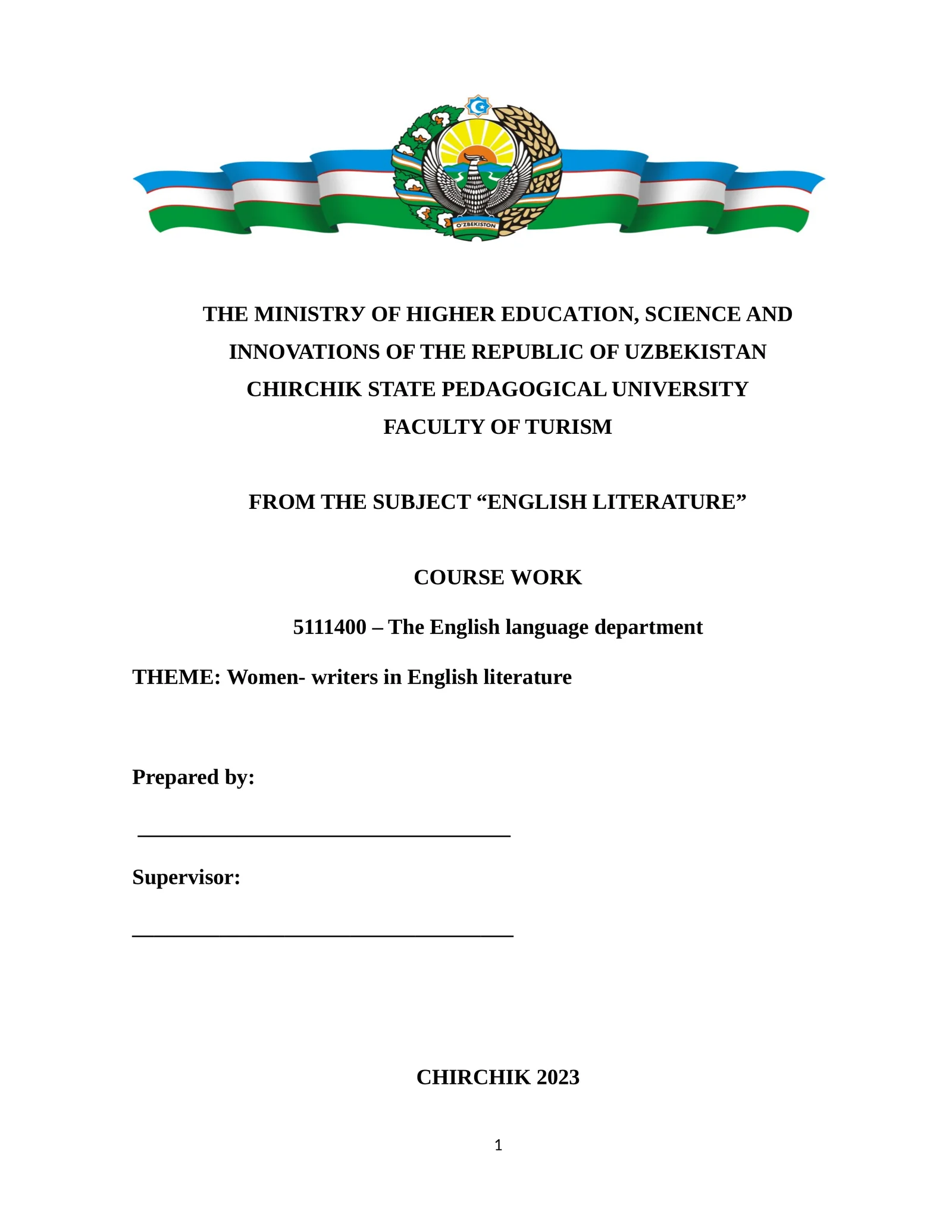 Women- writers in English literature