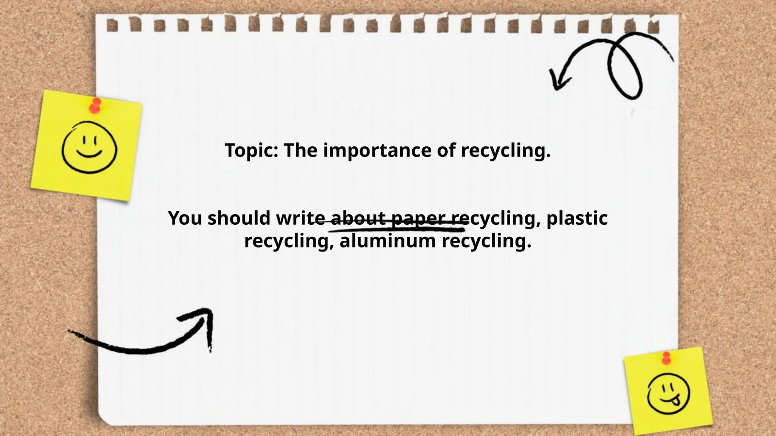The importance of recycling