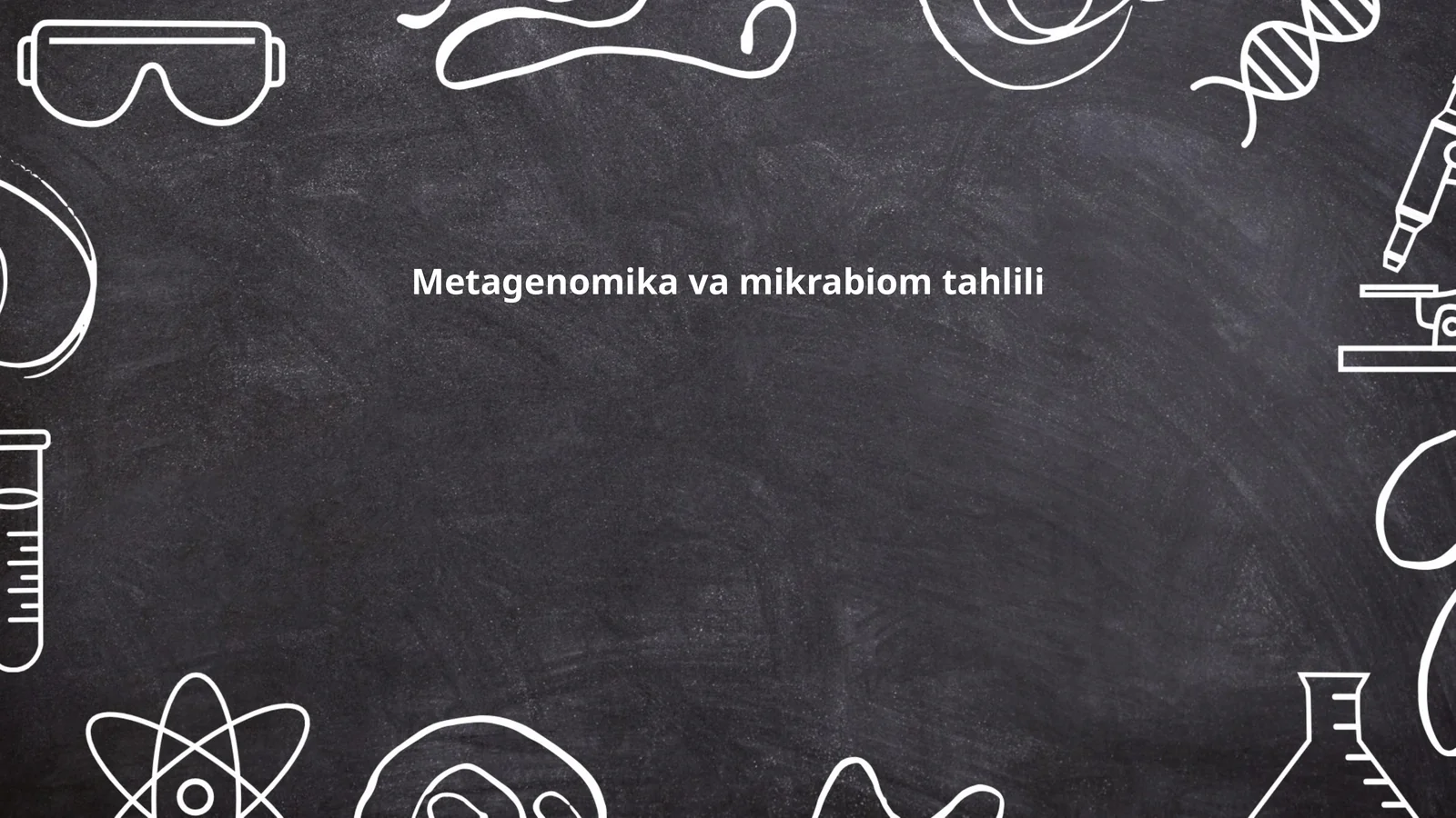 Metagenomika va mikrabiom tahlili