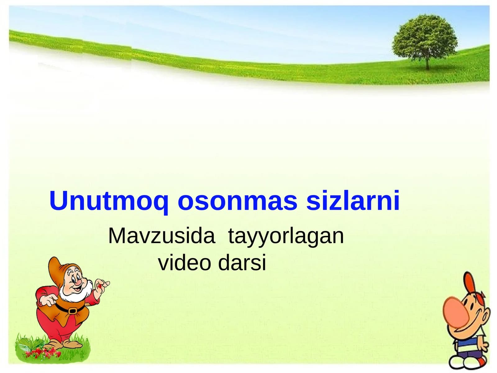 Mavzusidatayyorlagan