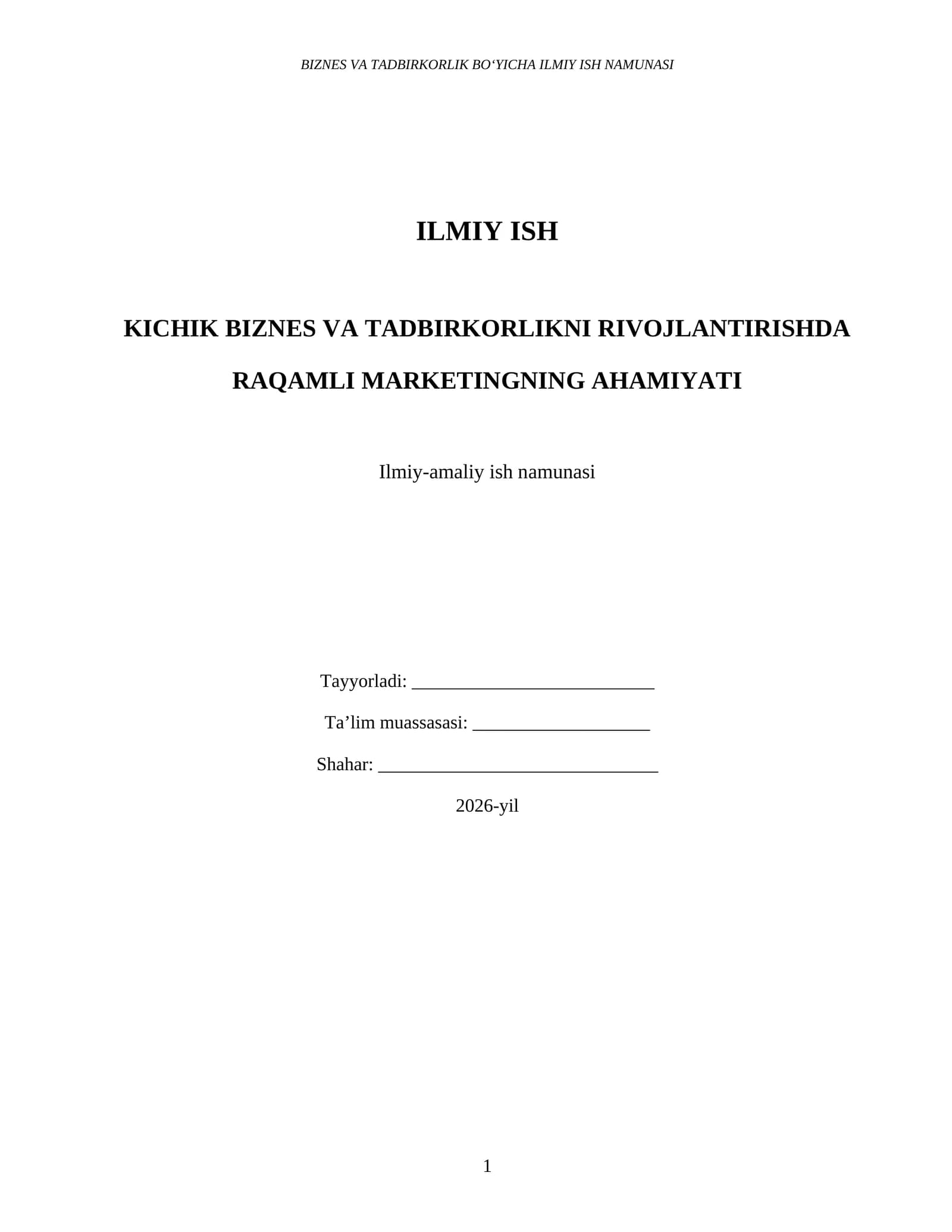 Biznes_va_tadbirkorlik_ilmiy_ish_namunasi
